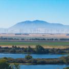 A drone view of Lookout Slough in Solano County, California. Photo taken October 11, 2024.  